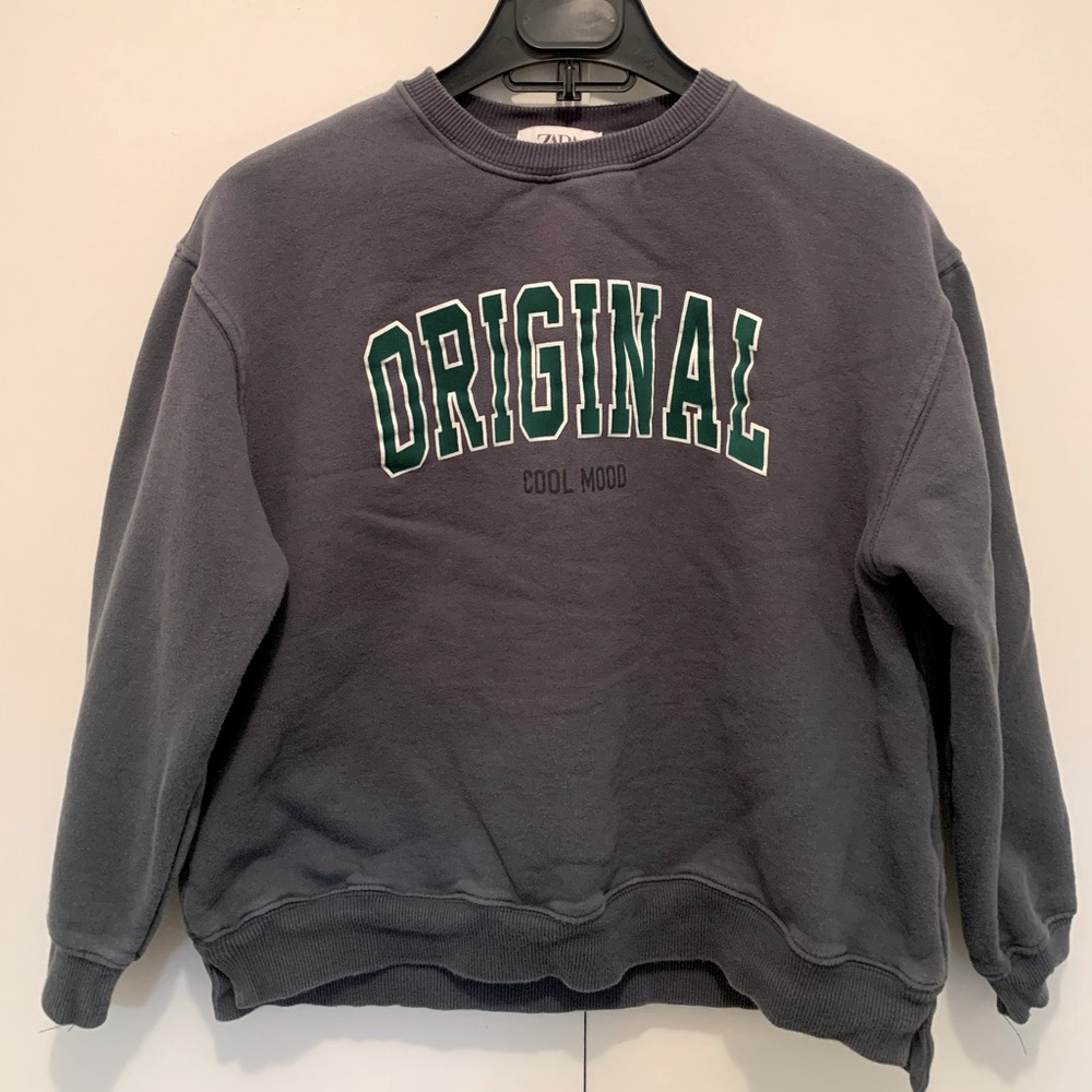 Zara Gray Original Sweatshirt